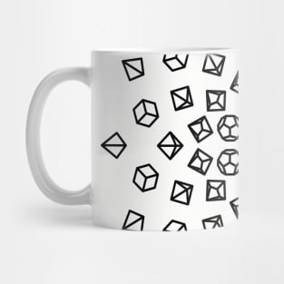 Exploding Polyhedral Dice Mug